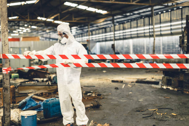 Professional Unattended Death Cleanup technician working in Sassamansville, PA